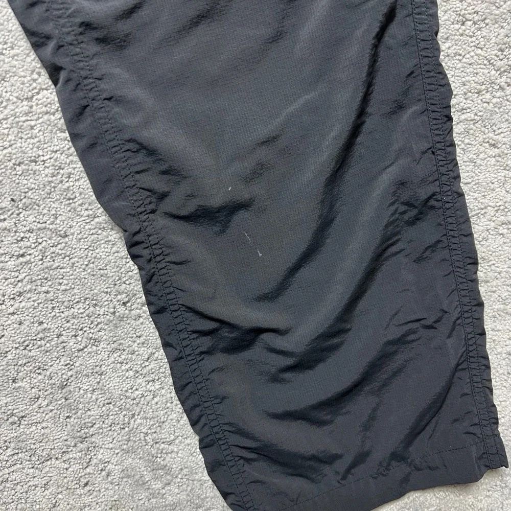 Columbia Cargo Pants Mens 36x32 Black Convertible Silver Ridge Omni-Shade Hike - Picture 5 of 15